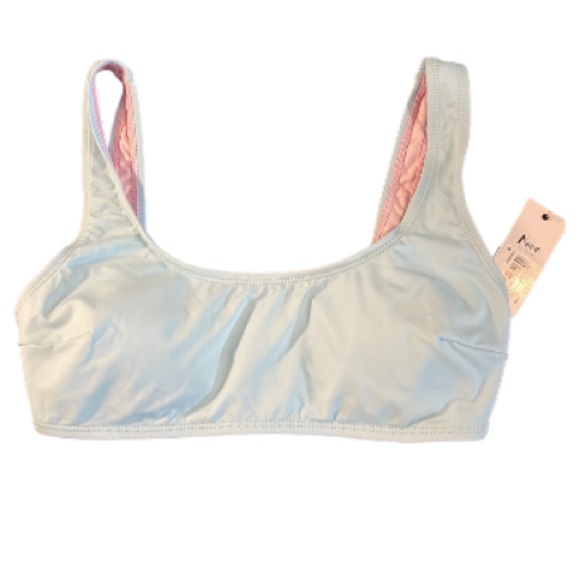 Nana the Brand Powder Blue Bikini Top Size Small - Picture 2 of 13